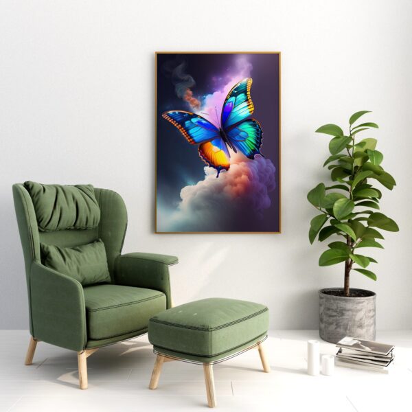 Butterfly - Acrylic Wall Art - Image 2